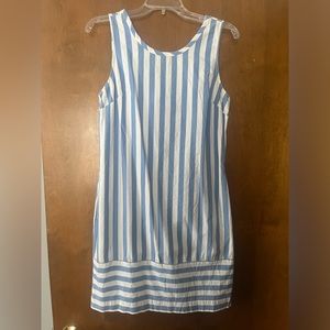 Crown and Ivy cabana stripe dress